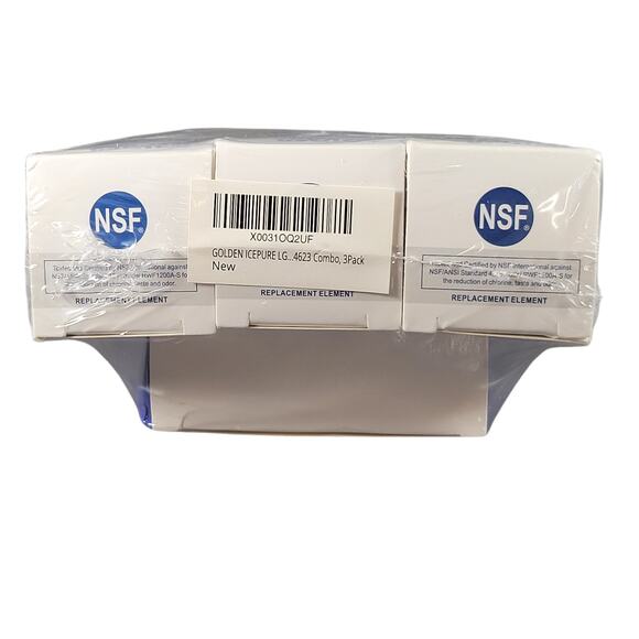 Golden Icepure Refrigerator Water Filter RWF1200A 3-Pack Fits LG Kenmore - Picture 9 of 11